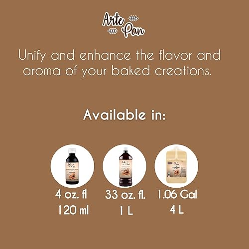 Miniatura 5 de Arte Pan - Concentrado de mantequilla y vainilla aromatizante artificial (1.06 galones)