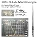Radtel RTA-27B Telescopic 27MHz CB Antenna SMA-Female Connector for Radtel RT-860 RT-880 RT-880G UV-98 Plus RT-920 RT-950 RT-950 PRO BJ-7800 BJ-9000 Handheld Radio