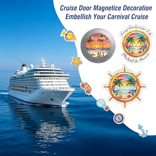 Imán decorativo personalizado para puerta de crucero miniatura 2