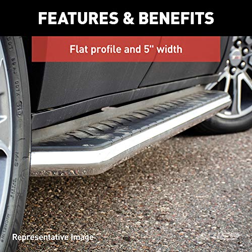 Aries 2051867 Aerotread 67-Inch Polished Stainless Steel Suv Running Boards, Brackets Sold Separately #TOP4