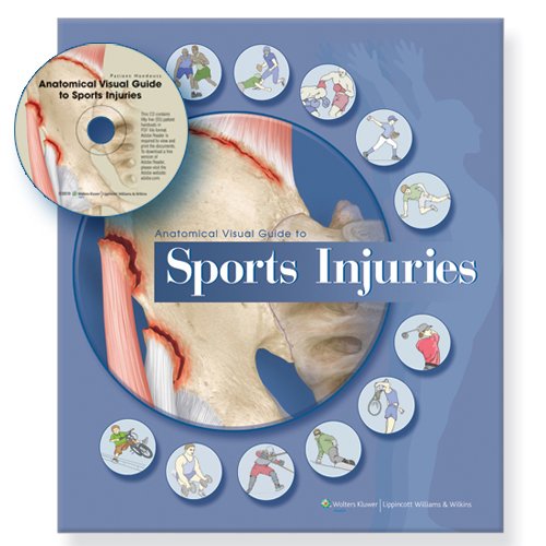 Anatomical Visual Guide to Sports Injuries [With CDROM] (Anatomical Chart Company)