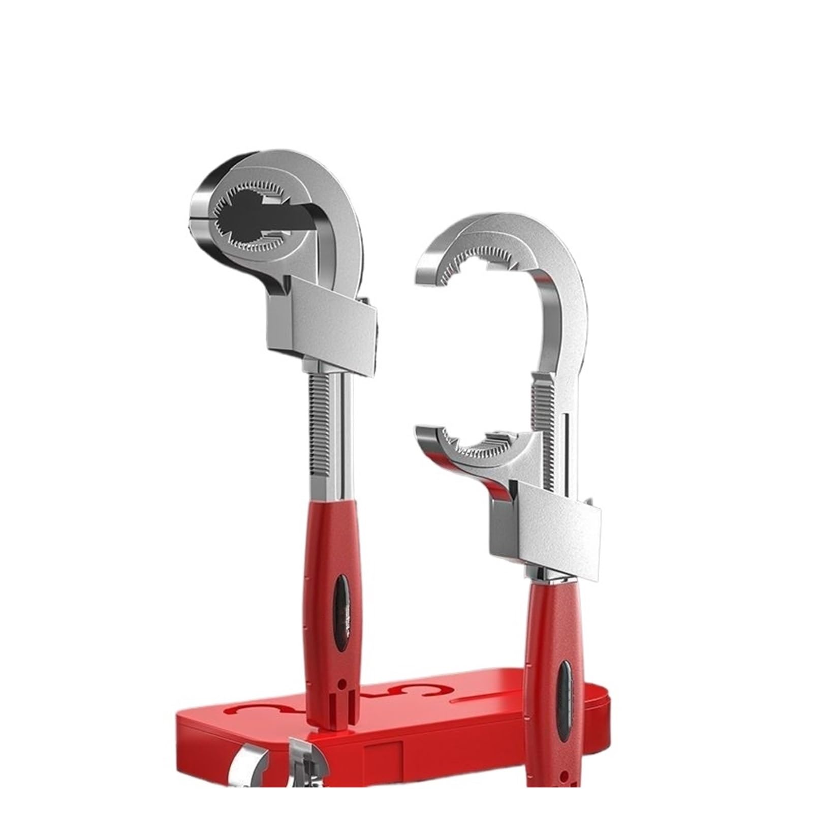 Klucz nastawny, Wielofunkcyjny klucz do zlewu, uniwersalny, duży, otwarty kran, narzędzia instalacji rur wodociągowych w łazience(8 in 1 and a Wrench)