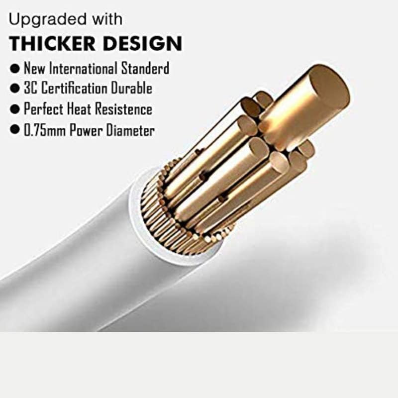 Image of Spike Guard with USB 3 Plug Adapter Power Strip 2mtr Cable Universal 3 AC Sockets + 6-USB Ports 3.4A Extension Boards Desktop Charging Station with 6 ft Extension Cord Surge Protection