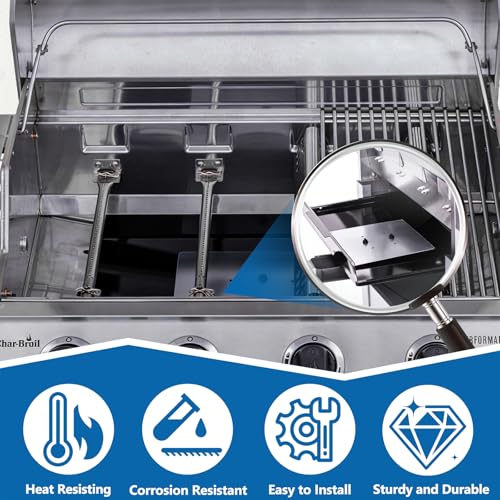 Image of SafBbcue G470-0800-W1 Grease Tray Replacement for Charbroil Performance 4 5 Burners Grill Parts Drip Pan 463347519 463342119 463335517 Grease Drip Tray Grill Accessories