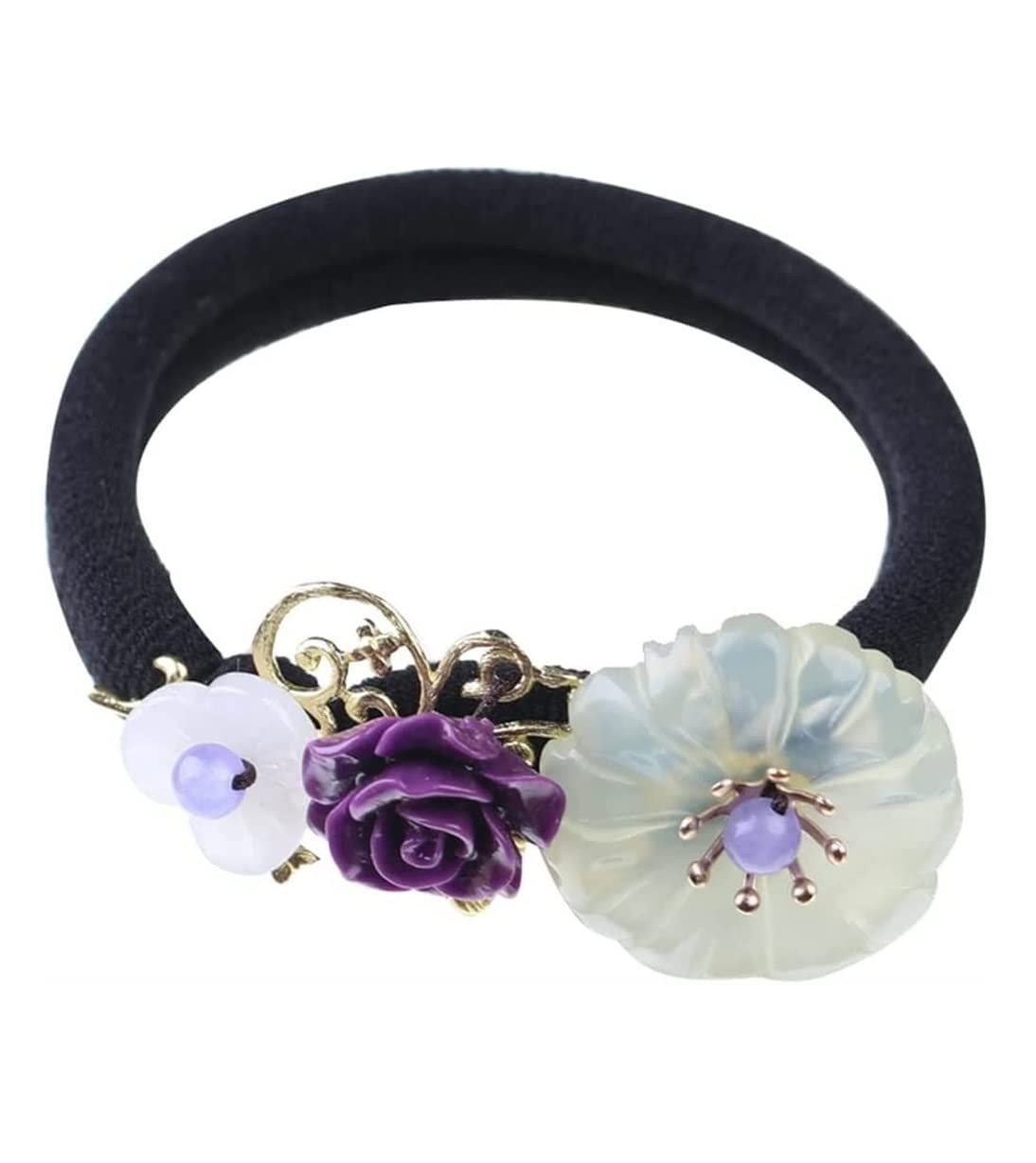 Scrunchies Per Capelli Anello Per Capelli Corda Per Testa A Sfera Durevole Cavallo Legata Copricapo Per A Mezza Cravatta Elastici Per Coda Di Cavallo