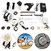 RainWeel E Bike Conversion Kit, zestaw do konwersji roweru elektrycznego, 24 V, 350 W, 3300 obr./min, zestaw do konwersji roweru z ładowarką, do zwykłego roweru 22-28 cali