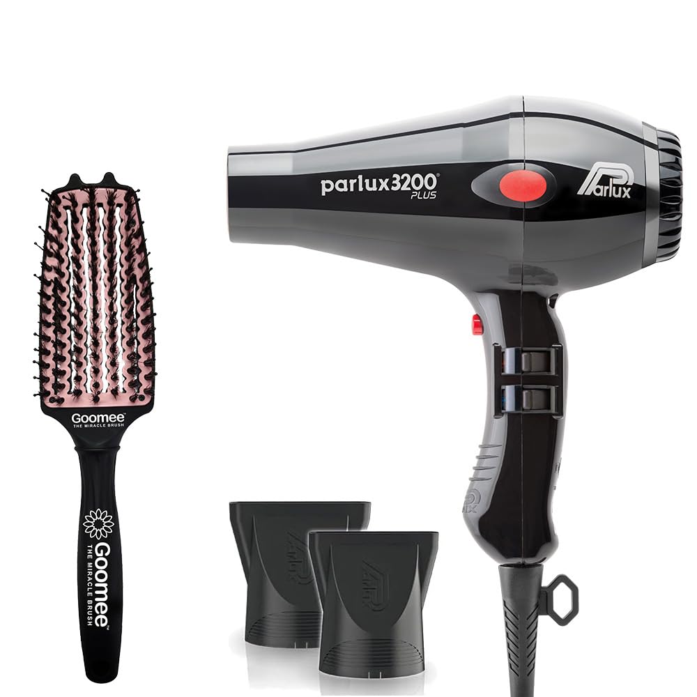 Amazon.com : Parlux 3200 Plus Black Hair Dryer and Miracle