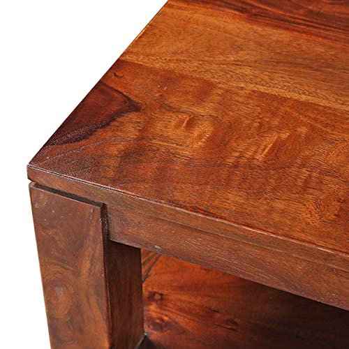 Image of HomeTown Woodrow Solid Wood Center Table