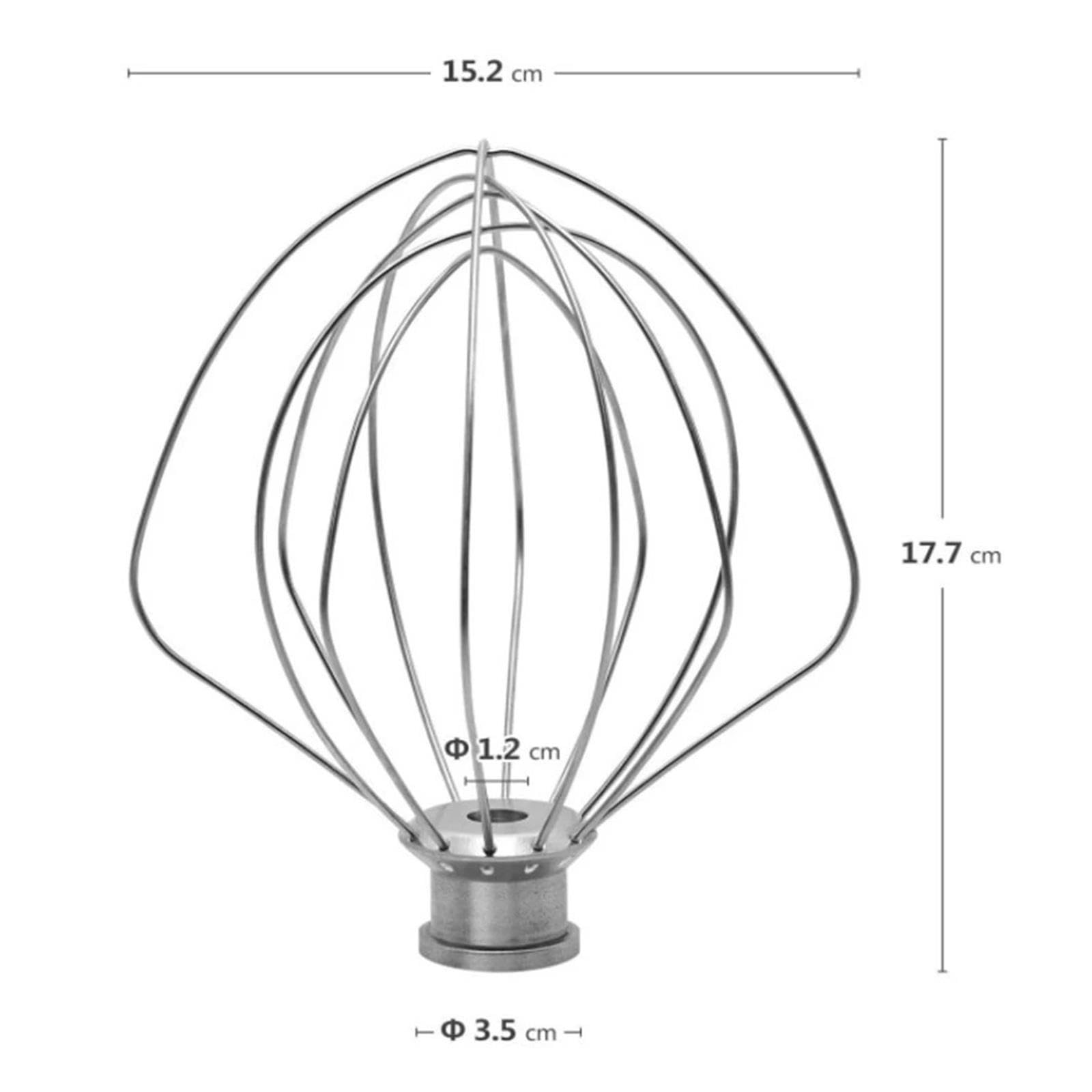 Compatibile Con KitchenAid, KN256WW Frusta 6 Fili