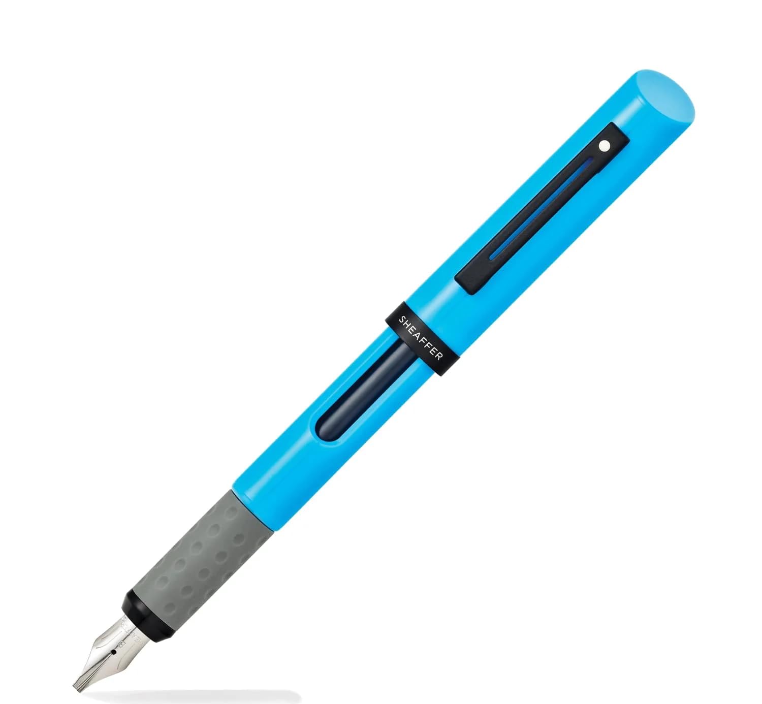 Sheaffer 93404-2 Kalligraphie Füller Set Maxi (Federstärke M, B und F, inkl. Patronen) schwarz, gelb und blau, 26 Stück (1er Pack)