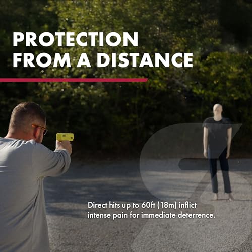 SABRE Home Defense Projectile Launcher, Large Size with (7) 0.68 Cal. Impact Projectiles, 40% More Stopping Power for Extra Home Protection, Holds Up to 7 Projectiles - Image 3