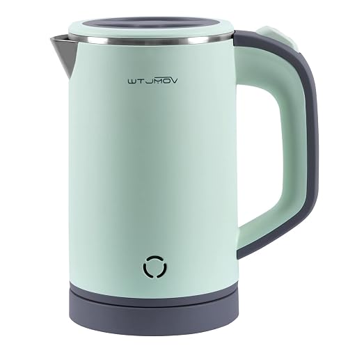 WTJMOV Small Electric Kettle Stainless Steel 0.8L