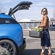 rati Basket - Grau, Smarter Auto Korb zum Einkauf & Outdoor-Aktivitäten, mit Befestigungsadapter zum Kofferraum, rutschfest und Stabil während der Fahrt I Schwarz, aus 94% Recycling Material