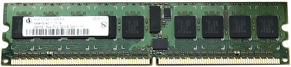 256MB PC2-3200 DDR2-400 1Rx8 Registered ECC 240-pin DIMM (p/n BTL) by Gigaram