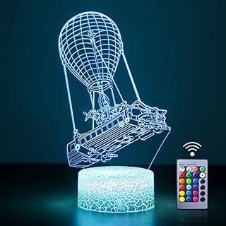 Llama Illusion Night Light Beside Table Lamp, 16 Colors Changing Touch Switch Remote Control Decoration Christmas Birthday Mother's Present