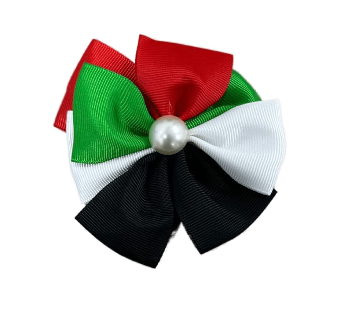 Brain Giggles UAE National Day Headband - national day hair bow, national day dress for girls, UAE headband, UAE Hair Clip