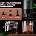Portable Battery Coffee Maker Espresso Machine, 20 Bar Nano Car Coffee Mini Espresso Machines Self-Heating Electric Espresso Maker, USB-C 3-in-1 Ground Coffee & NS Capsule Pod RV Hiking Camping