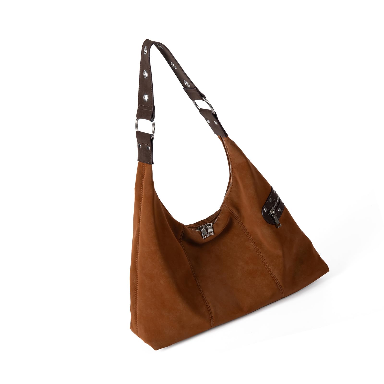 Toted Hobos Borsa da donna alla moda borse a tracolla con manico superiore borse con tasche multiple borse per la spesa casual Toted Hobos borsa da donna