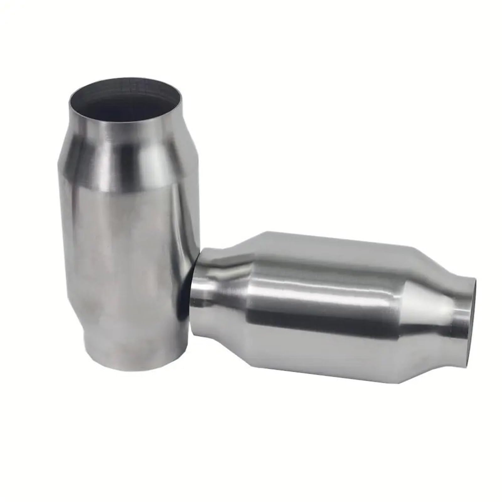 katalizator samochodowy Katalizator wysokoprzepływowy 4" x 8" - podłoże metalowe 200 ogniw/cpsi - wejście/wyjście 2,5"/3" - zgodny z normami EPA i Euro 3 | 2.5 inch 100 cell