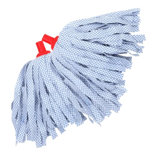 MOLUCKFU 2pcs Mop Replacement Head Mop Refills Hospital Mop Heads Non-Woven Mop Heads Cotton Floor Cleaning Mop Sponge Mop Commercial Mop Cleaning Accessories Mop Accessories