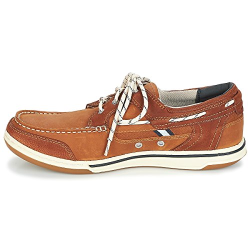 Image of Brown Cognac Triton Three Eyelets FGL by SEBAGO IT