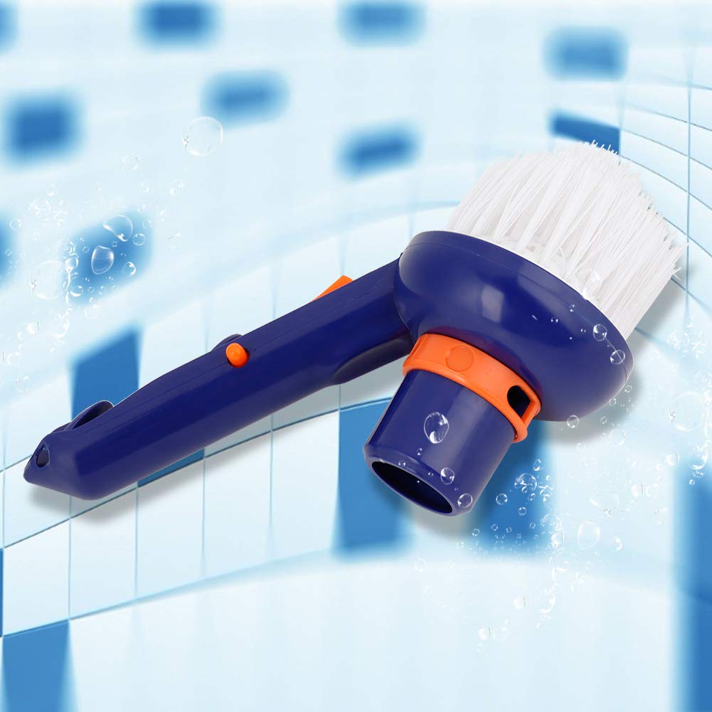 Brosse De Coin Pour Piscine Réglable - Poils Biseautés Pour Nettoyer Marches, Escaliers, Spas Et Angles - 2