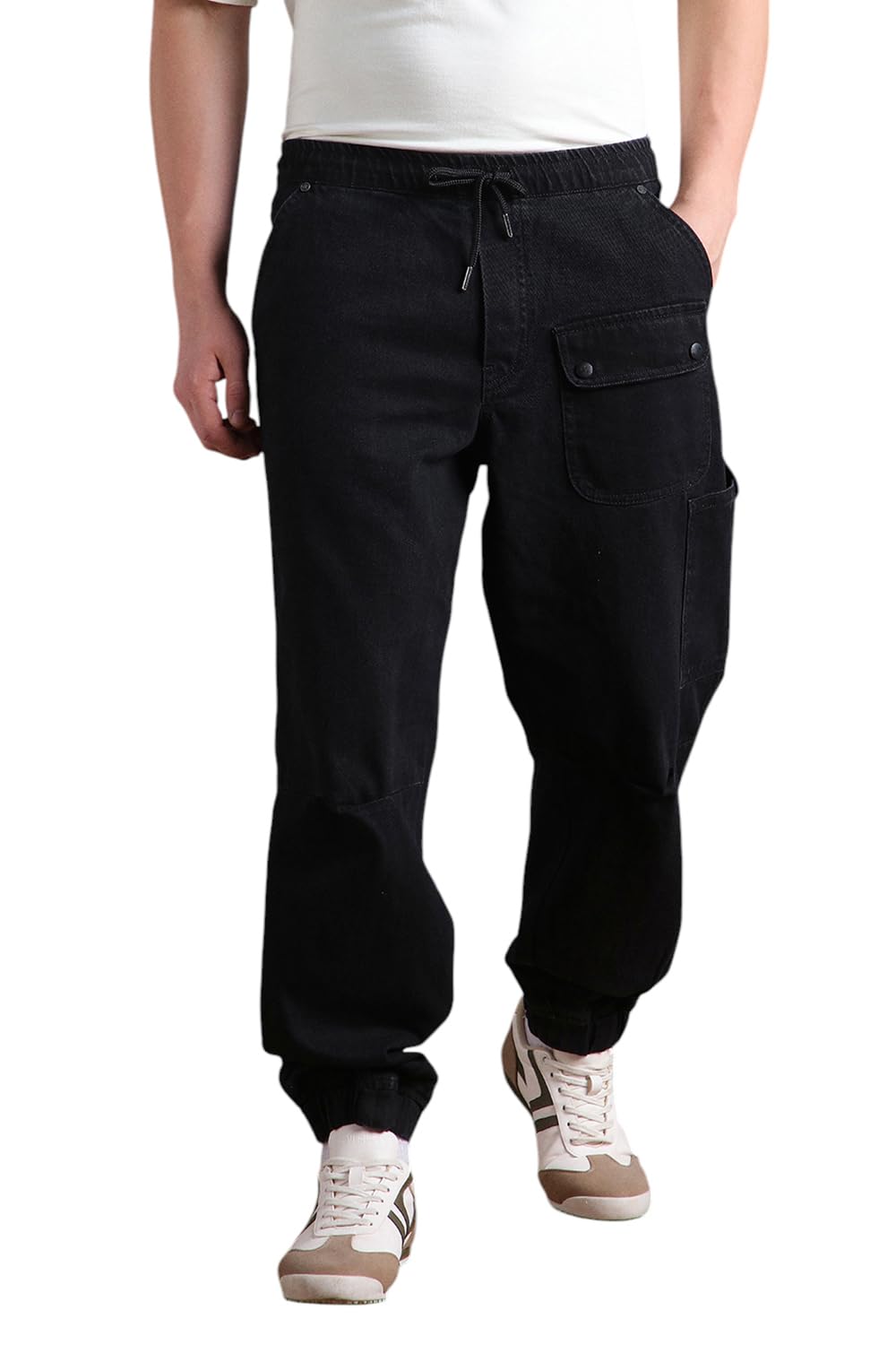 hubberholme Men Cotton Washed Loose Fit Mid-Rise Jeans-picture-55