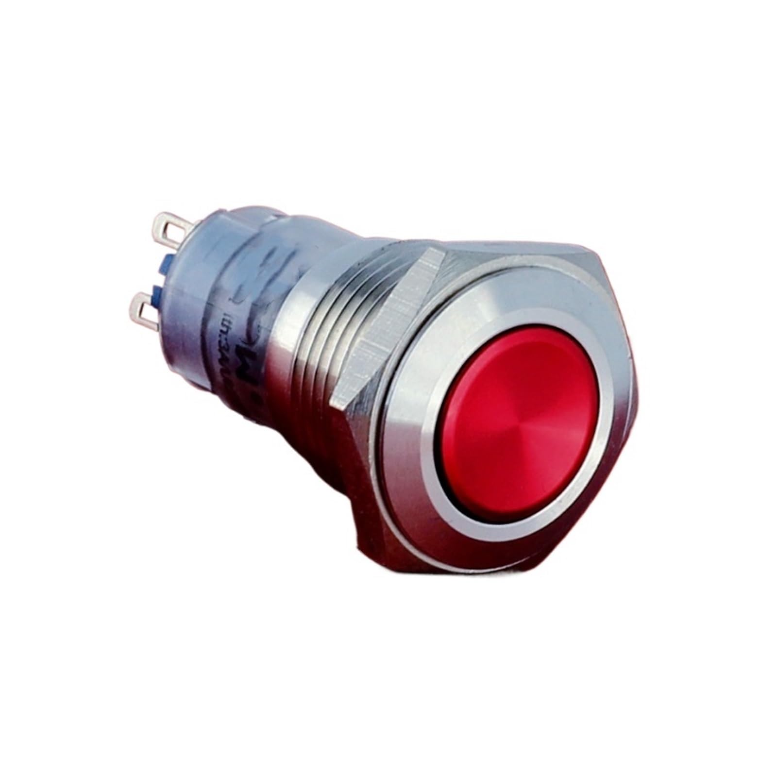 Interruptor de 16mm momentáneo 1NO1NC IP40 para panel eléctrico 3