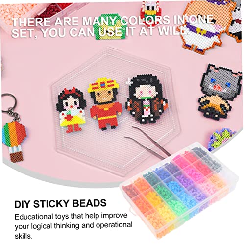 ULDIGI 1 Conjunto DIY Feitiço Doudou Fusível Kit De Contas Artesanato Brinquedo Contas Artesanais Br