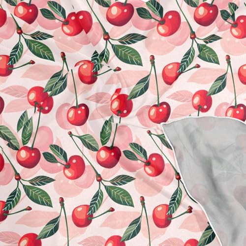 Women's Square Silk Hair Scarves and Wraps Headscarf Cherry Pink Head Neck Scarf Bandana 24inch4