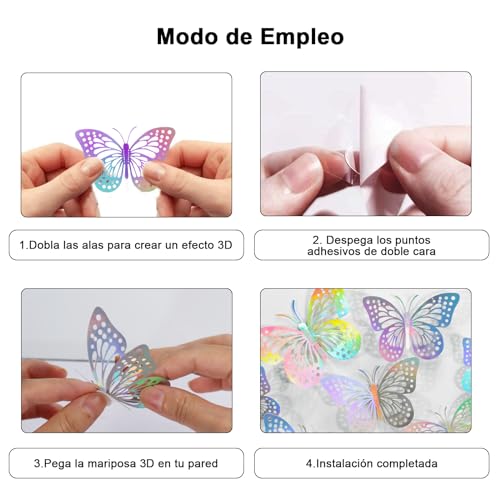 La Mejor Selección de Mariposas decorativas los 7 más buscados. 30 Imagen adicional