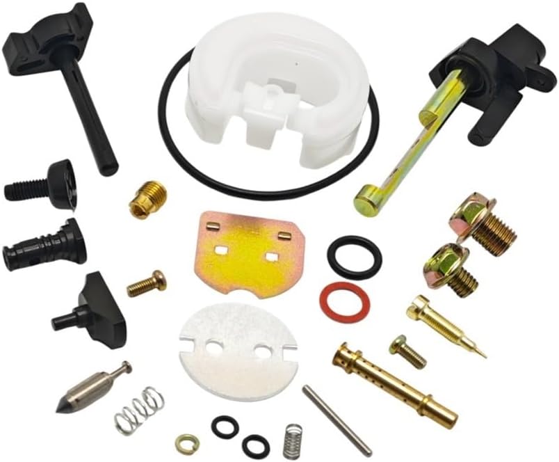 Auto Carburetor Choke Damper Bracket Gasket Repair Kit Fit for GX390 188F 190F Garden Tool Parts