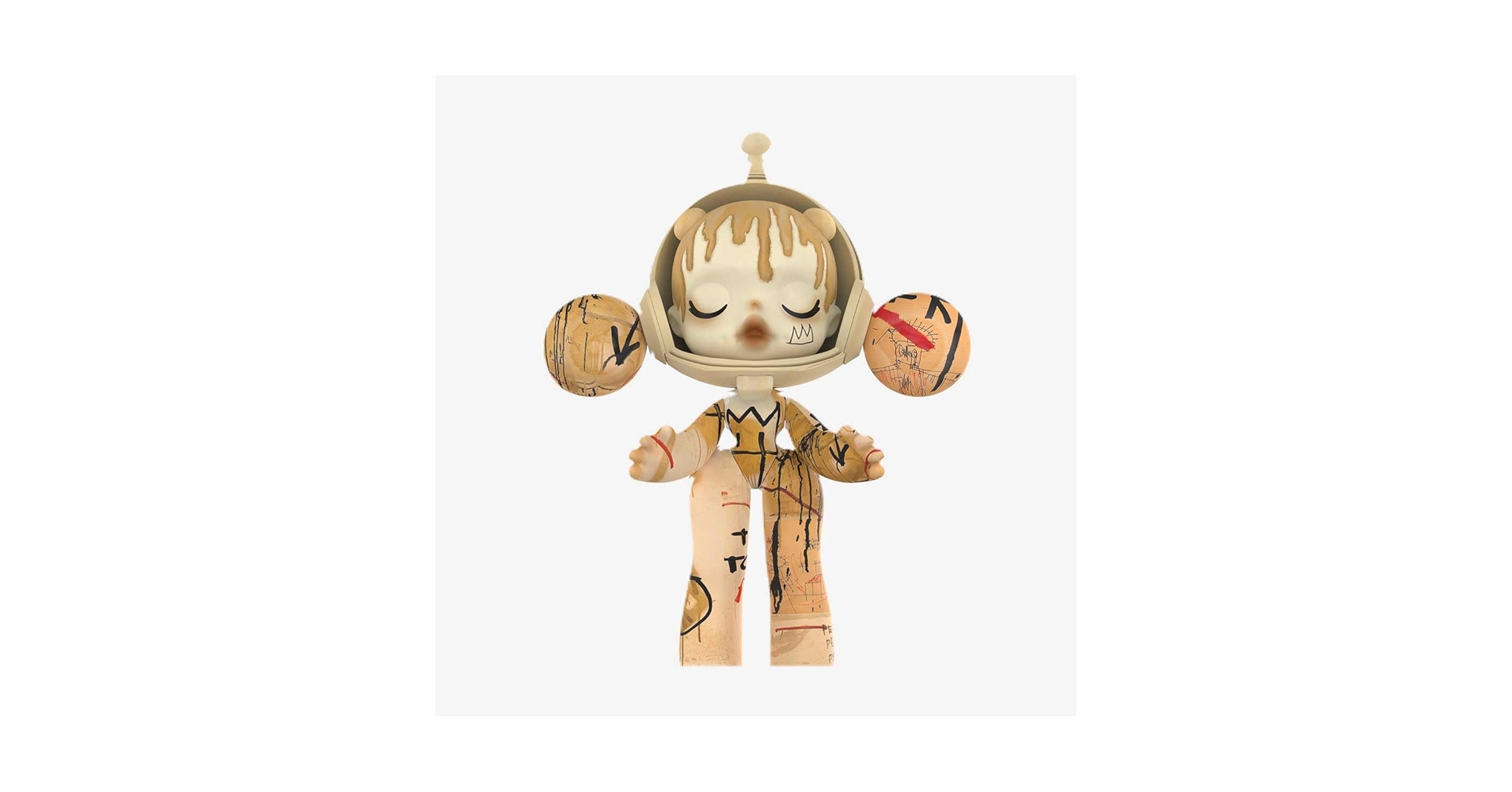 マースパー、バスキアの作品　popmart マースパー、バスキアの作品 popmart DIMOO × JEAN-MICHEL