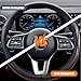 Ywdiml Car Steering Wheel Cover, 14.5-15