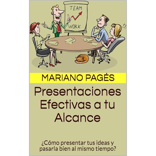 Presentaciones Efectivas a tu Alcance Audiolibro Por Mariano Pagés arte de portada