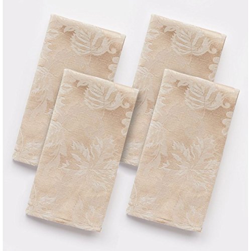 Servilletas de tela The Big One khaki pack 8 miniatura 1