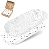 mimaDU® Premium hoeslaken voor kinderwagen, wieg overtrek, matrashoes voor kinderwagen, geschikt voor Babybay, origineel…