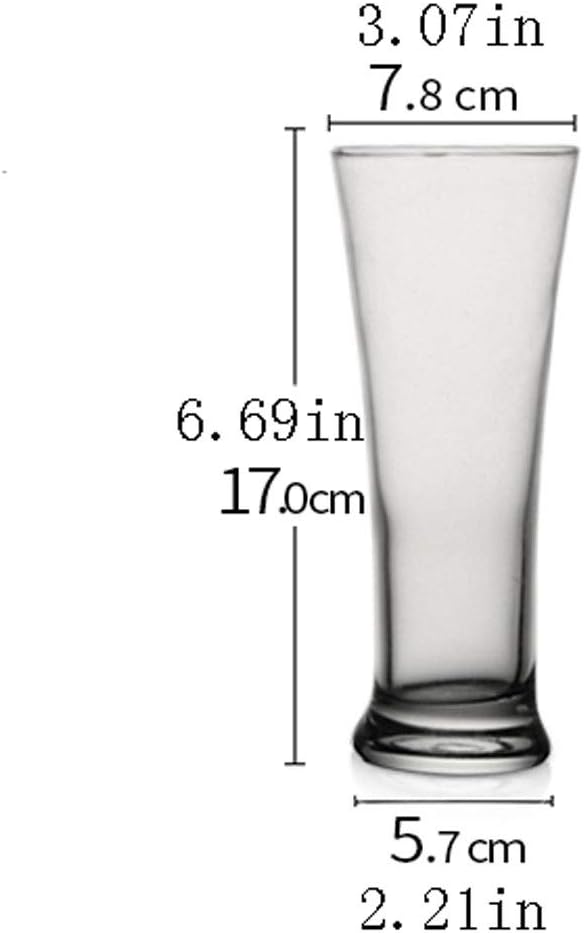 TOMYEUS Water glasses, drinking glasses, glass cups, lead-free drinking glasses, drinking glasses for mixed drinks, water, juice beer, cocktail (2 pieces) drinking glasses