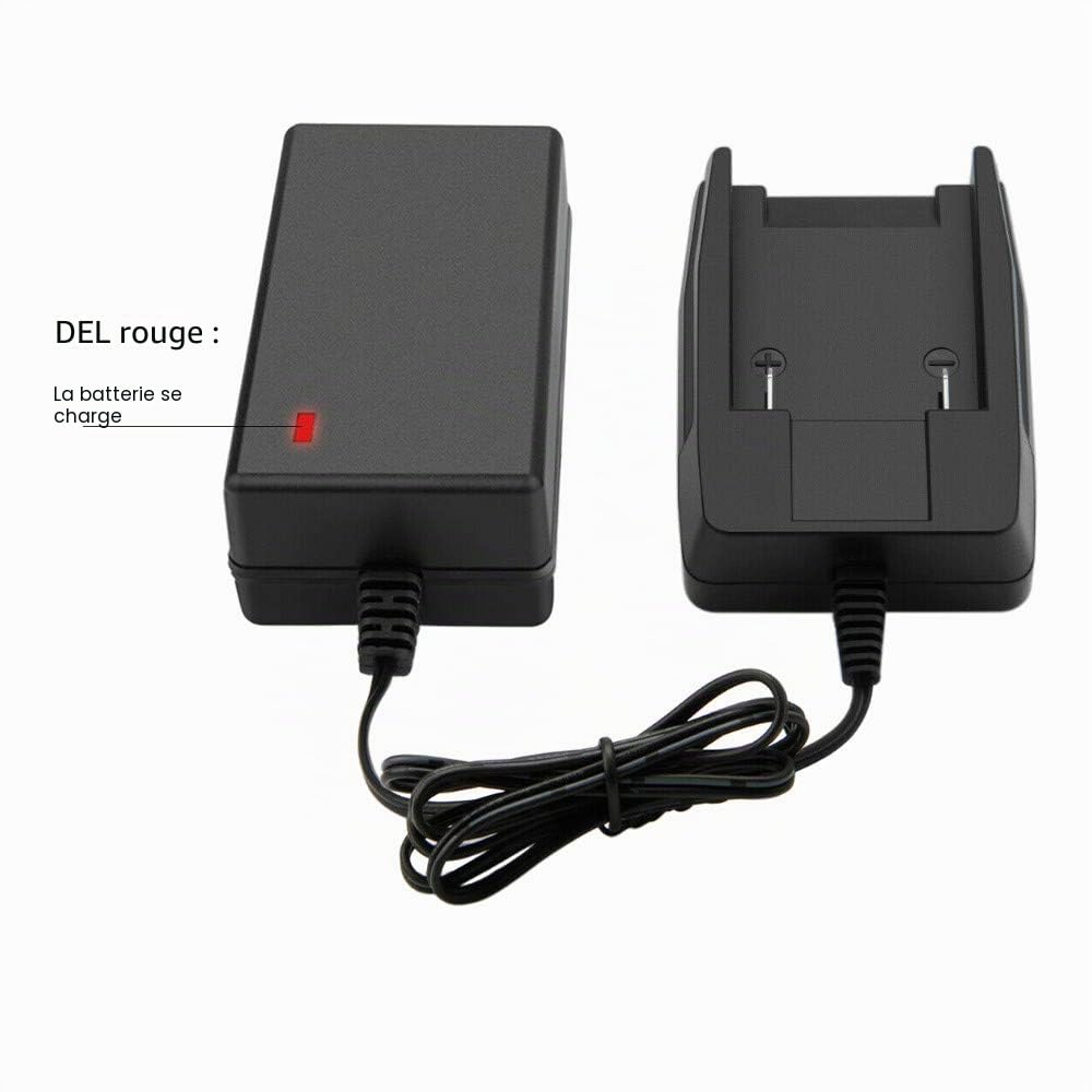 Chargeur de Batterie pour Coupe-Bordures AL-KO GTLi/AL-KO GTLi 18V Comfort 112927 / AL-KO HT 18V Li/AL-KO souffleur/balayeuse