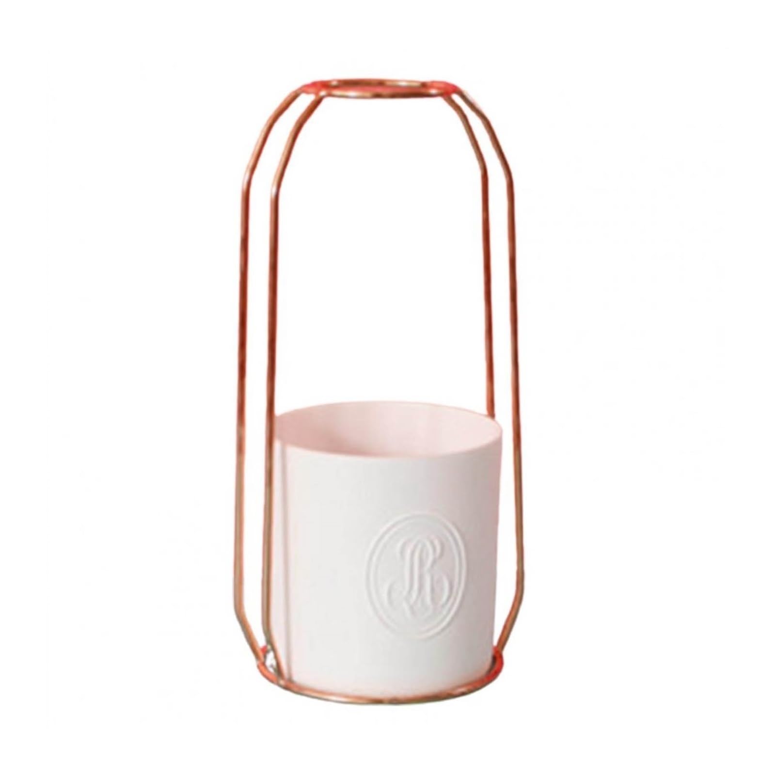 vases Vase hydroponique de Style Nordique Terrarium Portable Plante Terrariums Station de Propagation décor à la Maison Salon Fleur Support Ornement Vase à Fleurs(Rose Gold 2)