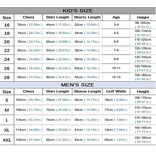 image for BYBEST Custom PSG Soccer for Jersey Kids Jersey Set Custom Number Name