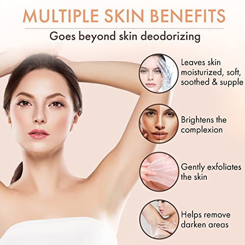 Persimmon Body Wash For Body Odor Control – Purifying Deodorizing Soap With Japanese Persimmon & Green Tea Extract For Eliminating Nonenal Body Odor – Great For Skin Brightening, Hyperpigmentation, Dark Underarms, Intimate Inner Thigh, Bikini Area, Smelly Feet – Natural Deodorant Soap For Men & Women #TOP2