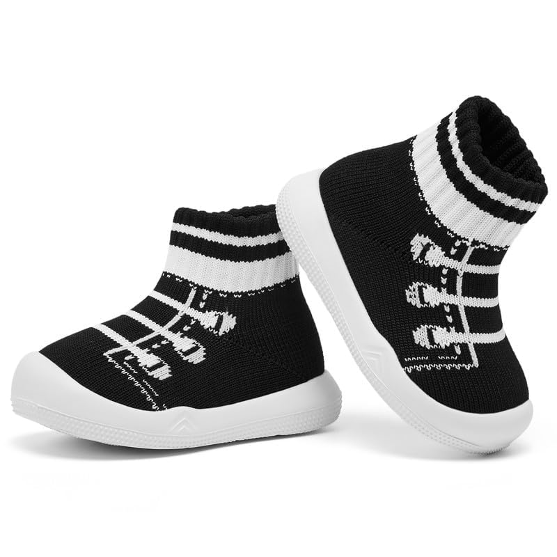 Image of Engtoy Baby Shoes & Socks - Non-Slip Breathable Slippers with Soft Rubber Sole - Baby Boys & Girls Slip On Sneakers