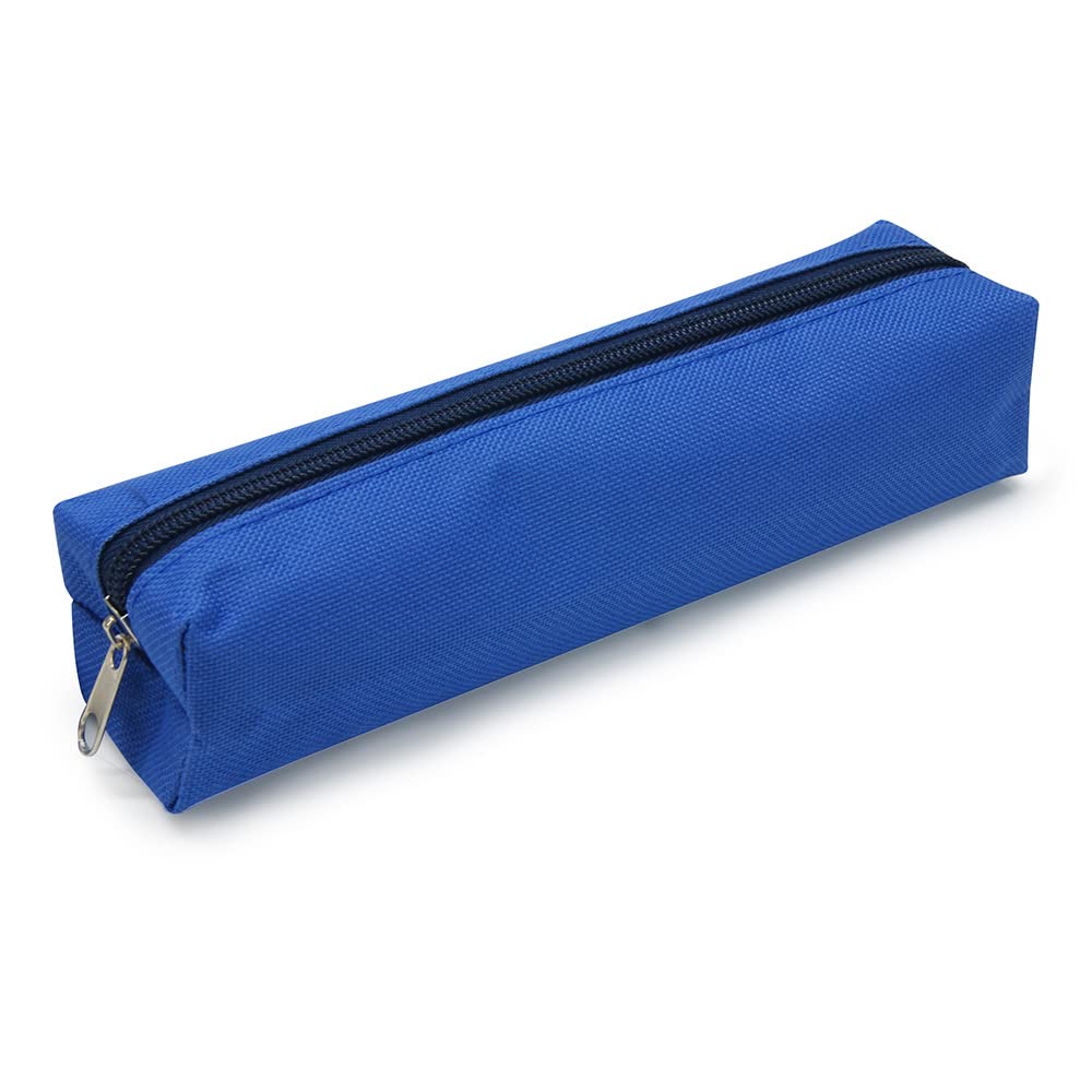 Lot De 4 Trousses Crayon Fleuries – Format Rectangulaire 18x5x6 Cm, Velours Côtelé, Pour école, Bureau, Rangement