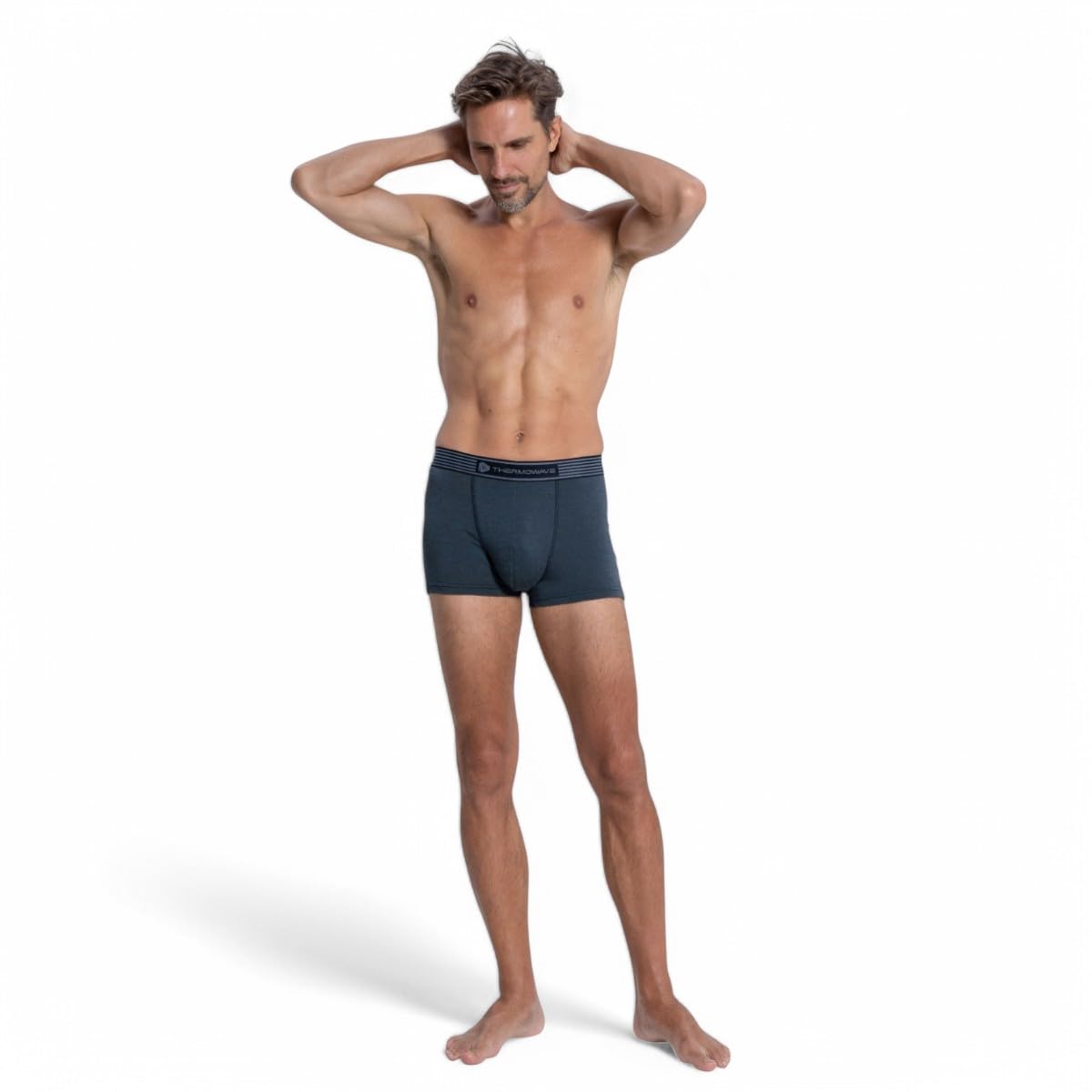Thermowave Life Merino Boxer Homme Laine Mérinos, sous-vêtements de Sport Respirant Anti-Odeur, Doux et Confortable 160 GSM