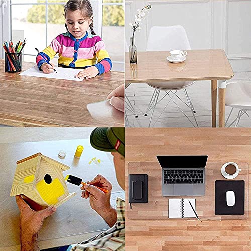 Nappe transparente PVC repas en famille sans stress