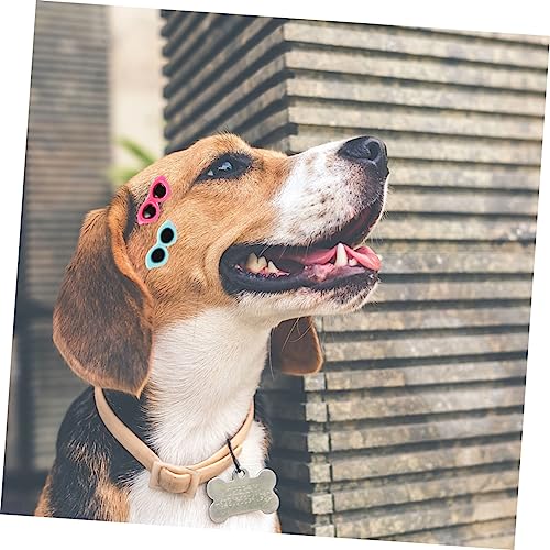 VICASKY 12stücke Teiliges Hund Haarschmuck Mit Sonnenbrillen-Design Hübsche Haarspangen Für Haustiere Für Hunde Und Katzen Dekoration Für Besondere Anlässe Und Alltag