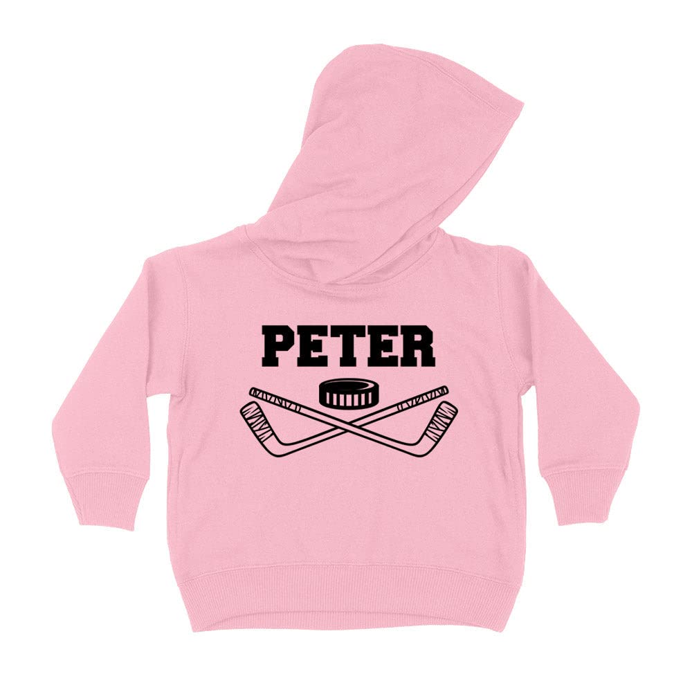 Hockey Peter Kids Hoodie Sweatshirt Toddler 5T Light Pink