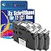 Produktbild Tito-Express PlatinumSerie 3 Schriftband-Kassetten kompatibel mit Brother TZ-121 TZe-121 9mm Black/Clear P-Touch 2450 DX 2460 2470 2480 2500 PC 2700 2730 VP 300 SP 310 CC 340 C 240 250 2600 540 C
