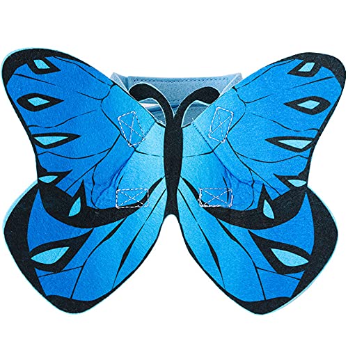Cat Canine Butterfly Costume Wings for Halloween Celebration Ornament, Halloween Canine Cat Costume, Pet Cat Gown Up Equipment - Image 8